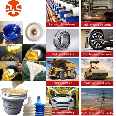 Lange levensduur Lithium smeermiddel hoge viscositeit industrieel smeermiddel dempend smeermiddel