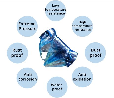 HP-R Hi-temp Blue Synthetic Grease voor auto's en auto's10ml Huasheng Multi-purpose Silencer