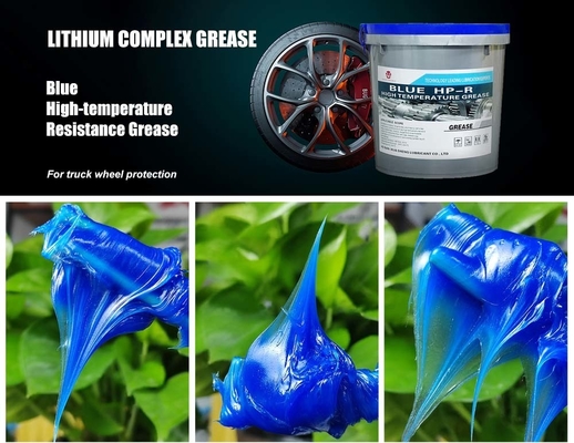 Hoge viscositeit basisolie Zware machines Wit en blauw Lithiumvet smeermiddel