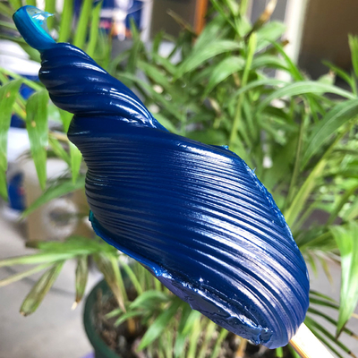 Functie Verhoging van de smeermogelijkheid Lagerketting met transparant blauw vetwiel