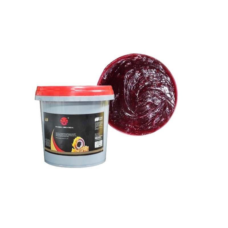 Multipurpose zware machiney vet voor vrachtwagen wielen Red Super Tech Lithium Complex Mp3
